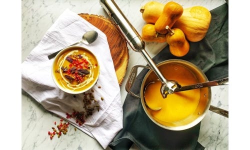 Spiced Autumn Squash Soup