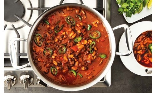 Slow Cooked Vegetarian Chili